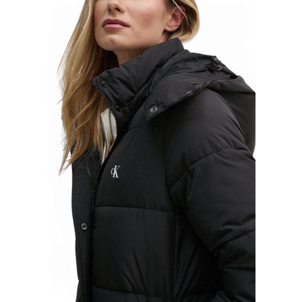 Calvin Klein Jeans Sorte Polyesterjakker & Frakke