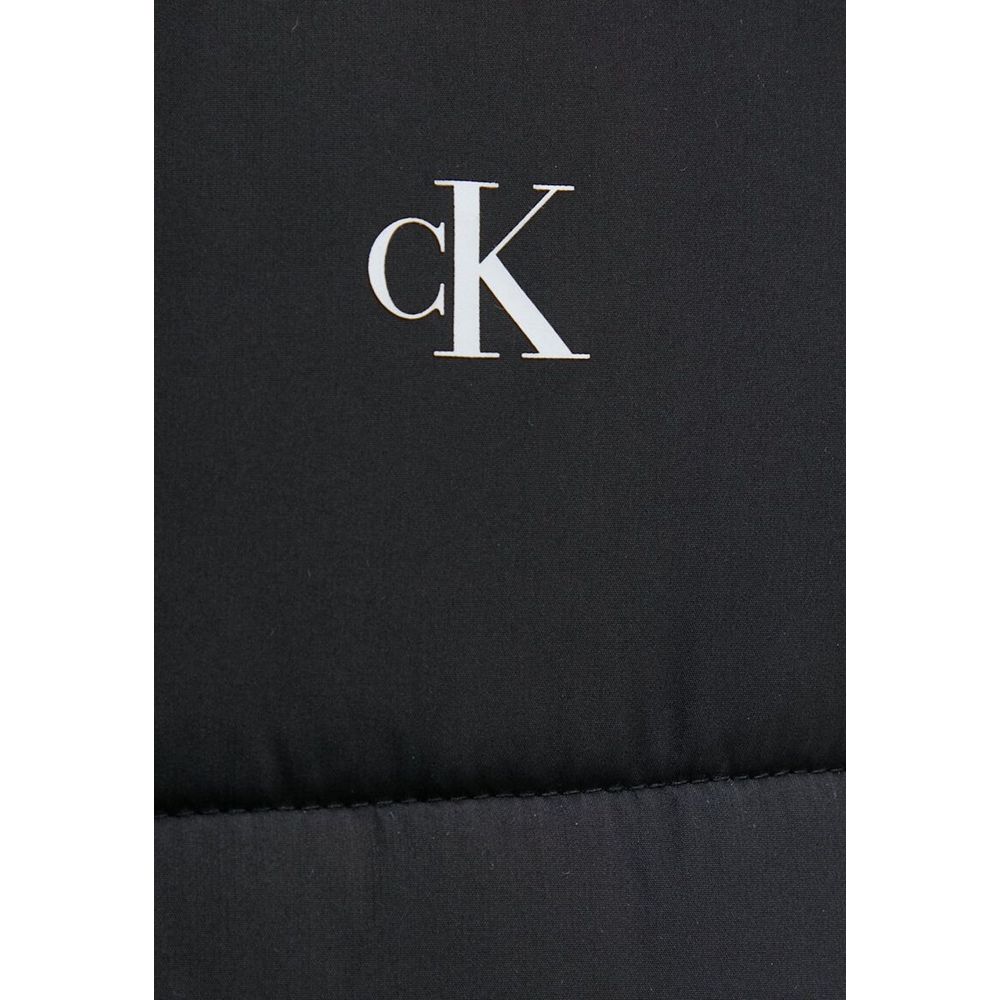 Calvin Klein Jeans Sorte Polyesterjakker & Frakke