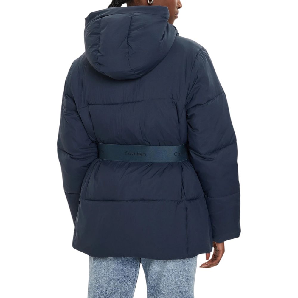 Calvin Klein Jeans Blå Nylon Jakker & Frakke