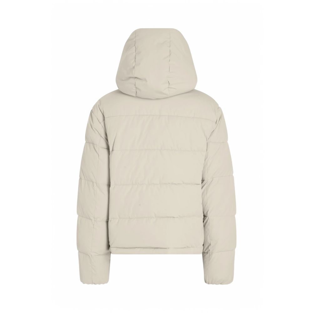 Calvin Klein Jeans Beige genbrugspolyesterjakker og -frakker
