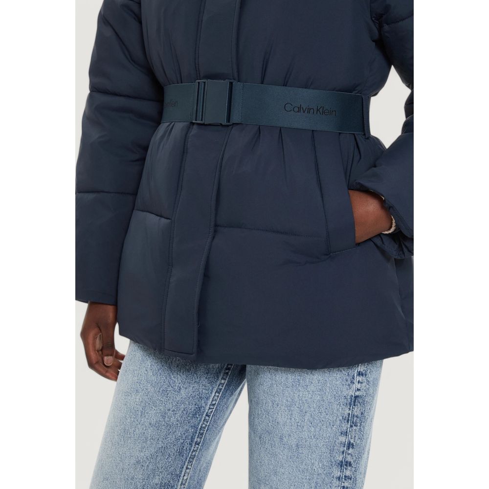 Calvin Klein Jeans Blå Nylon Jakker & Frakke
