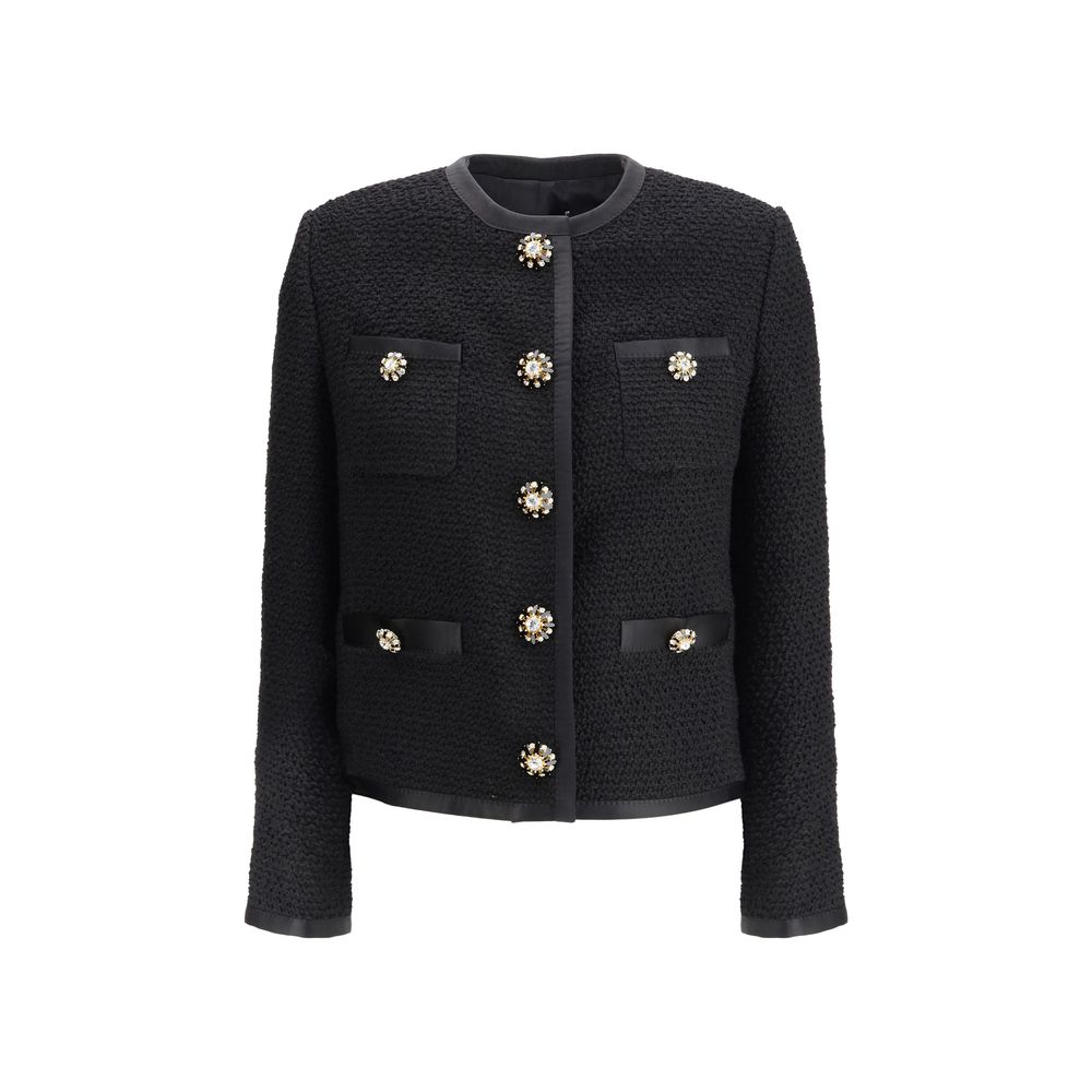 Dolce & Gabbana Tweed bouclé kort jakke