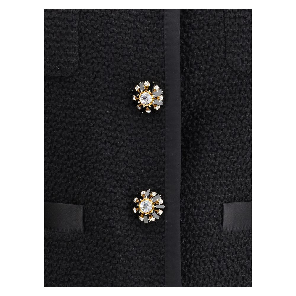 Dolce & Gabbana Tweed bouclé kort jakke