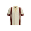 Dolce & Gabbana strikket bowlingskjorte