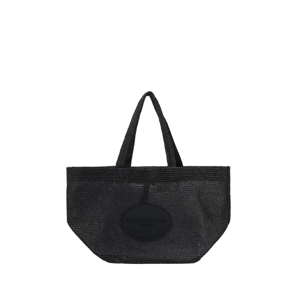 Alexander Wang Punch XL Raffia Skuldertaske