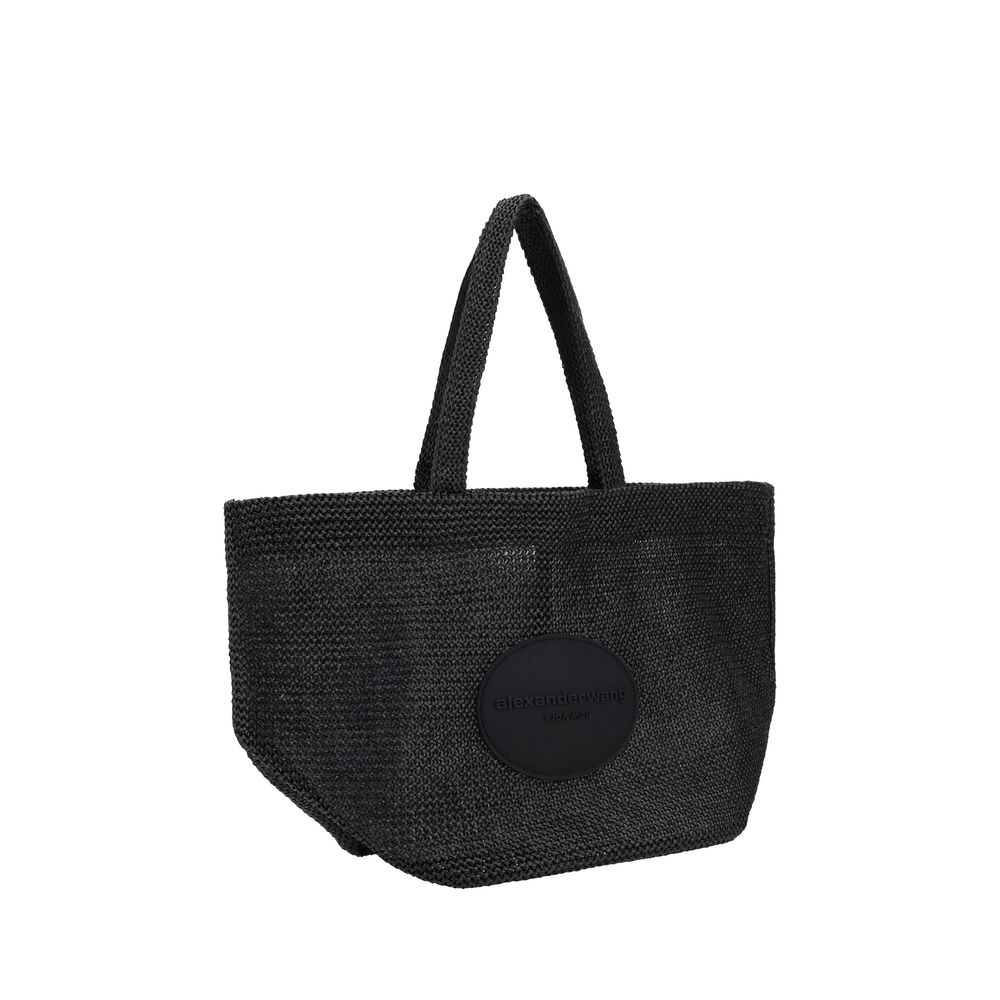 Alexander Wang Punch XL Raffia Skuldertaske