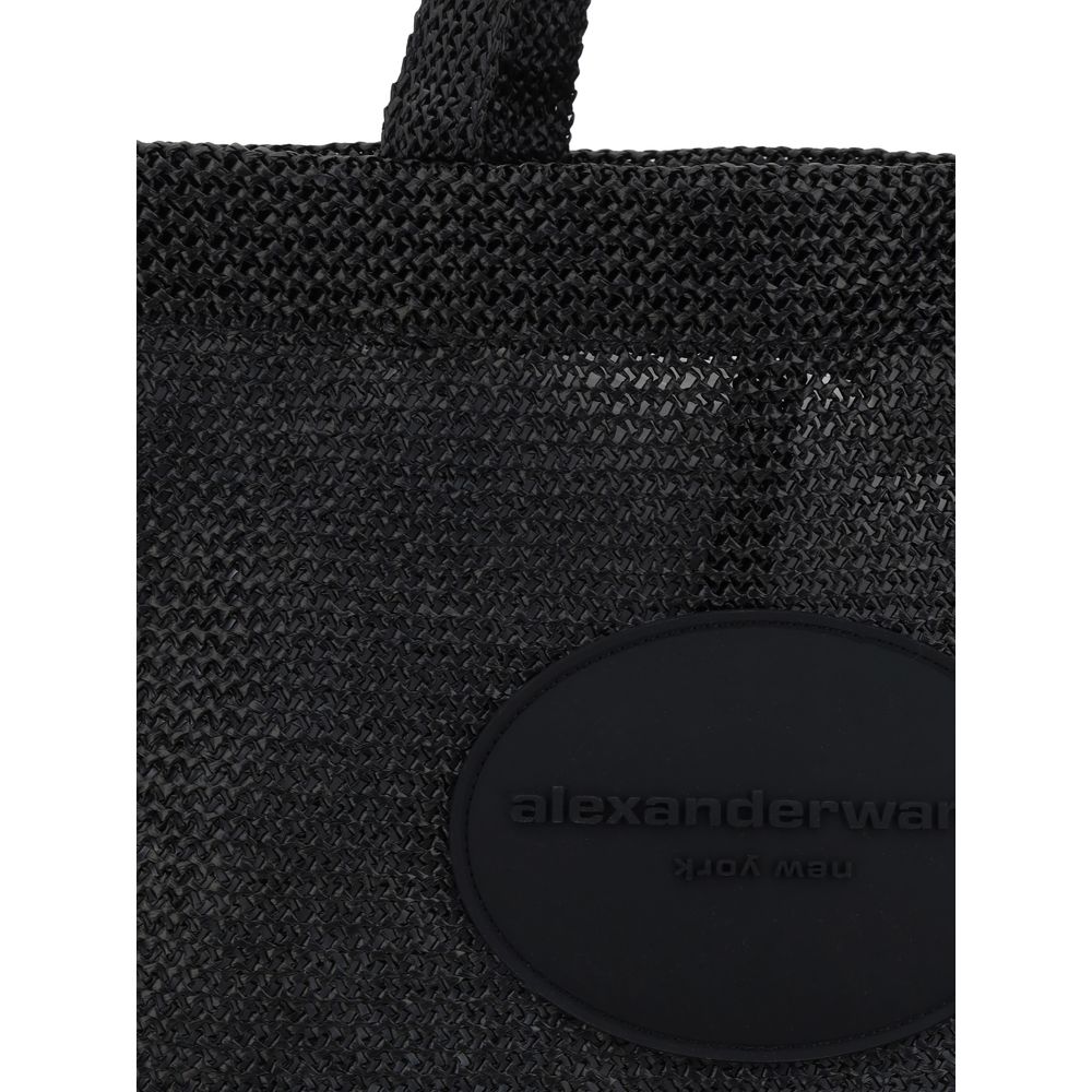 Alexander Wang Punch XL Raffia Skuldertaske