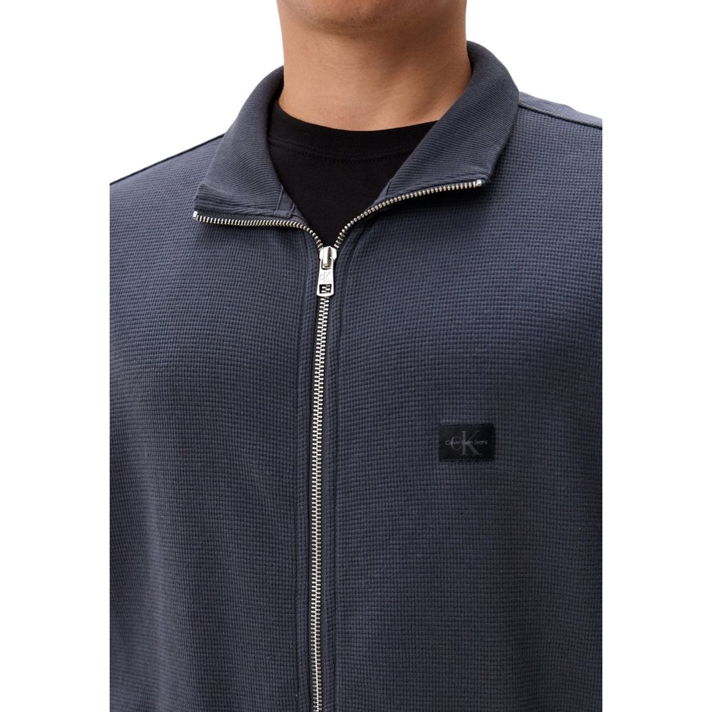 Calvin Klein Jeans Gray Recycled Cotton Cardigan