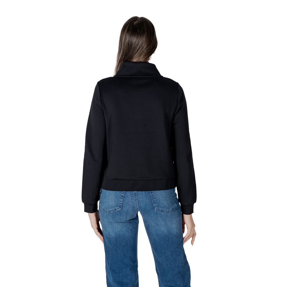 Street One Black Cotton Sweater