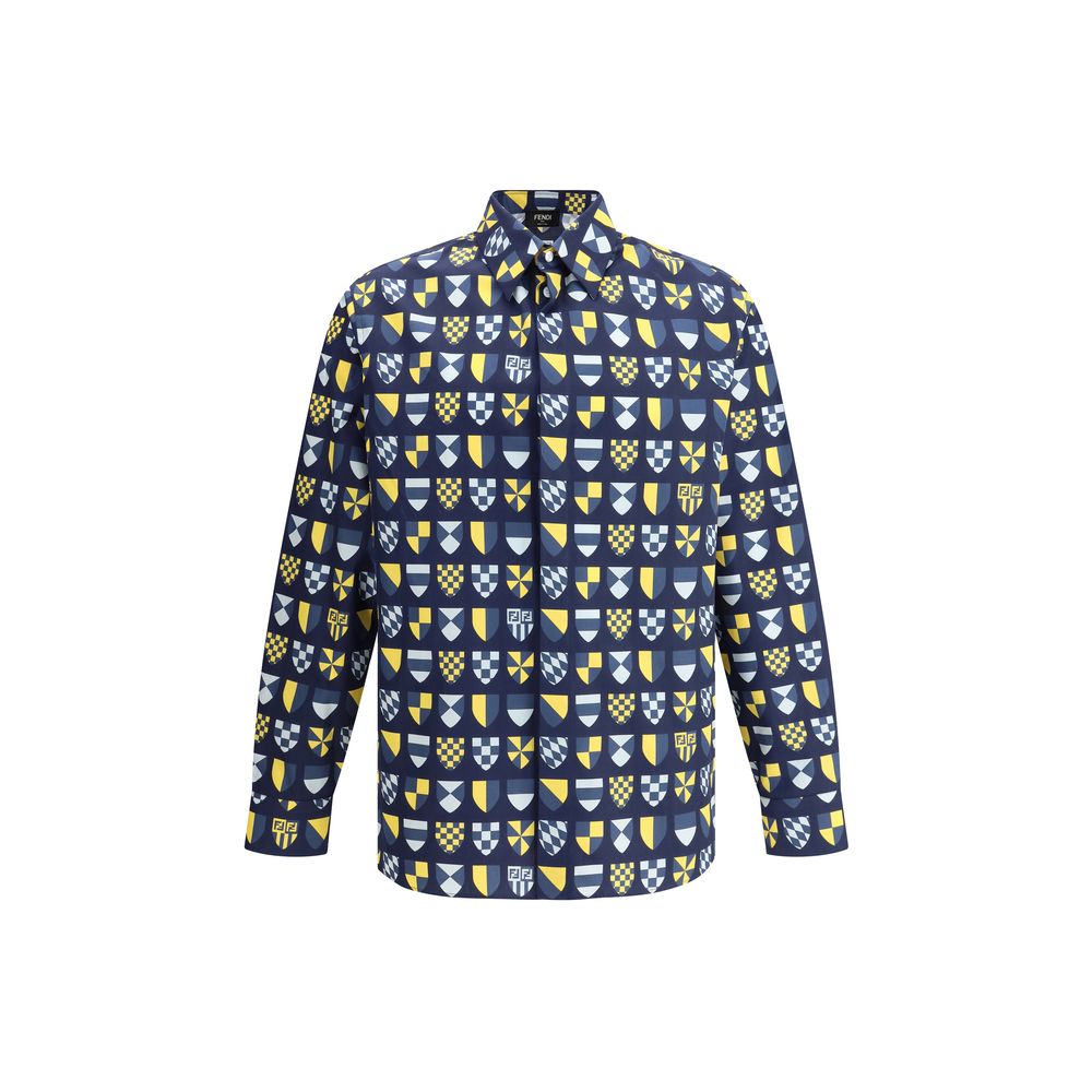Fendi-skjorte med bannere