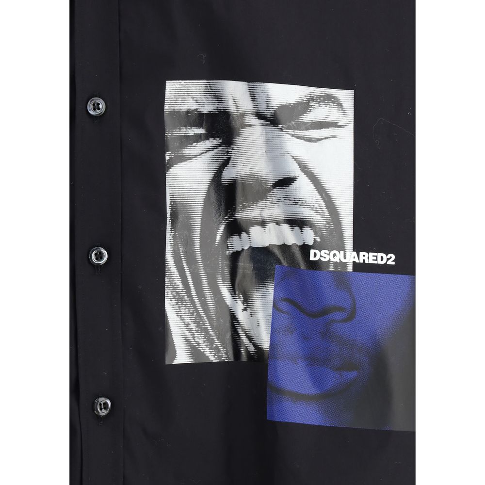 Dsquared² Fighter Notch-skjorte