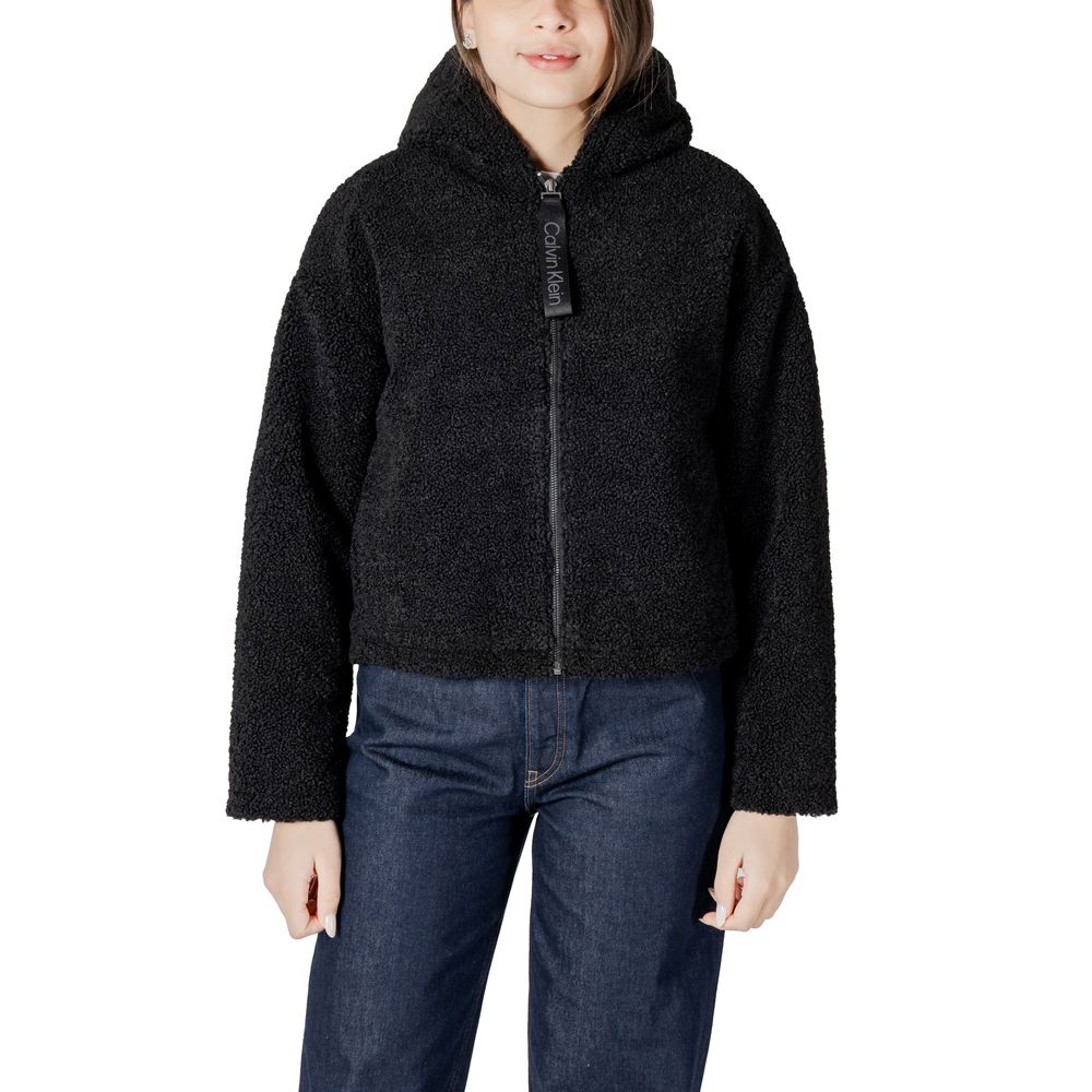 Calvin Klein Jeans Sorte Polyesterjakker & Frakke