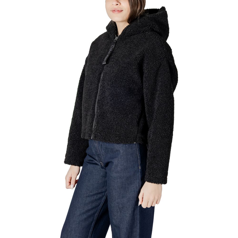 Calvin Klein Jeans Sorte Polyesterjakker & Frakke