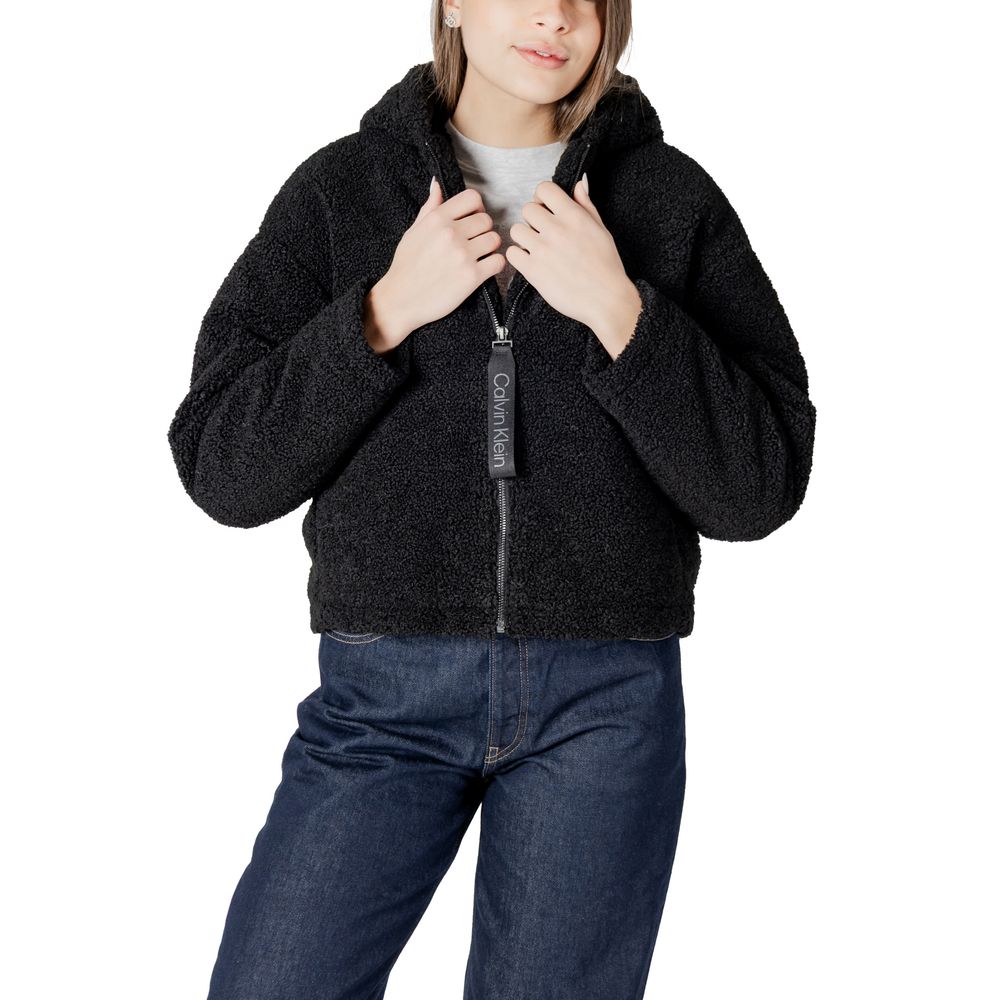 Calvin Klein Jeans Sorte Polyesterjakker & Frakke