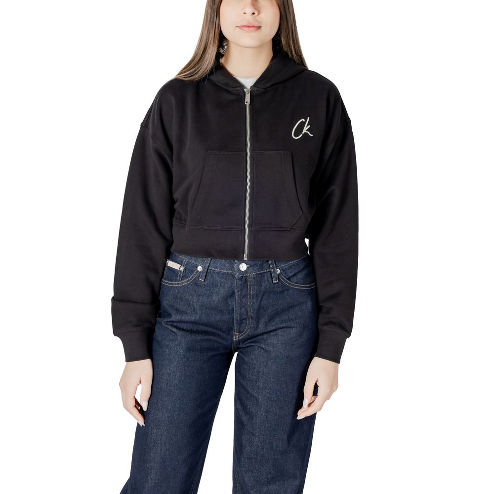 Calvin Klein Jeans Sort Bomulds Trøje