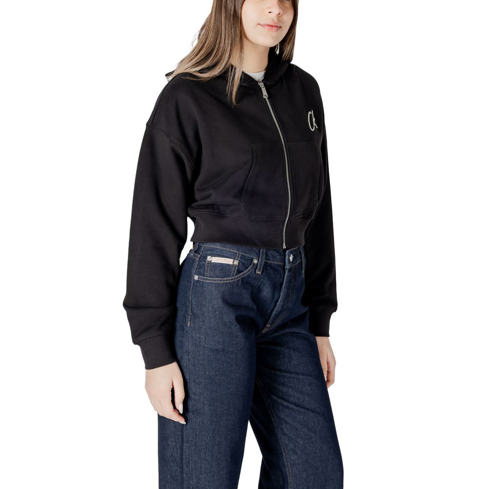 Calvin Klein Jeans Sort Bomulds Trøje