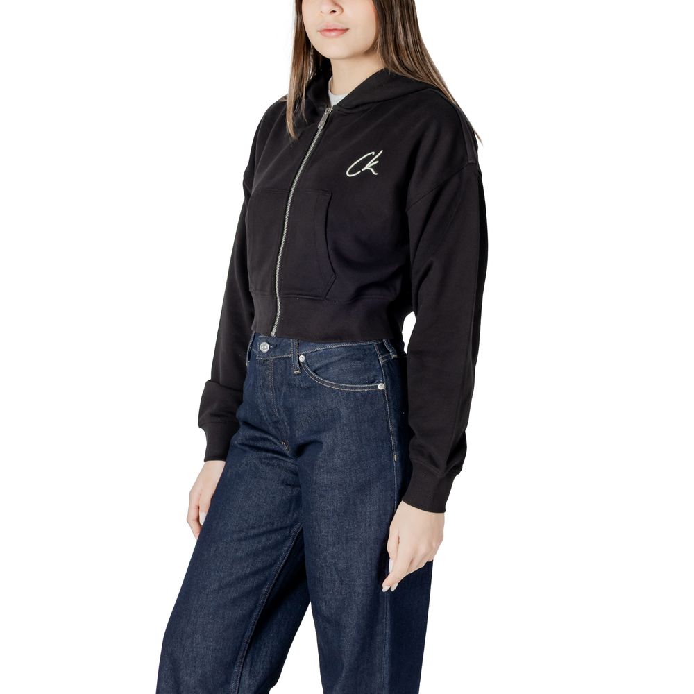Calvin Klein Jeans Sort Bomulds Trøje