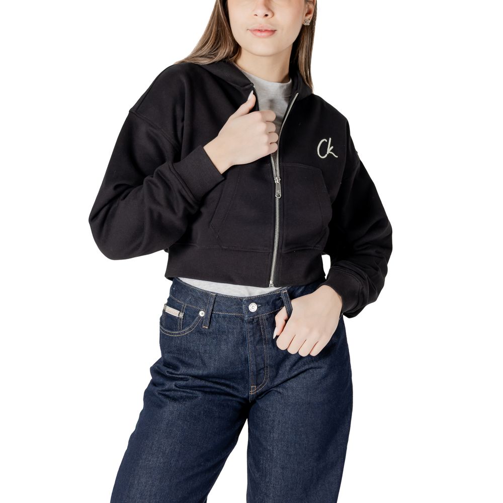 Calvin Klein Jeans Sort Bomulds Trøje