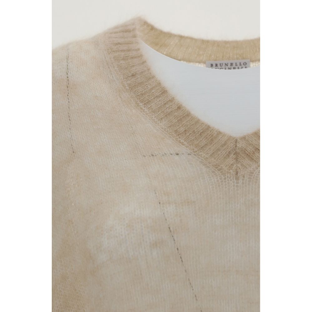Brunello Cucinelli Uldmohair-trøje