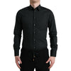 Dolce & Gabbana sort bomuldsskjorte