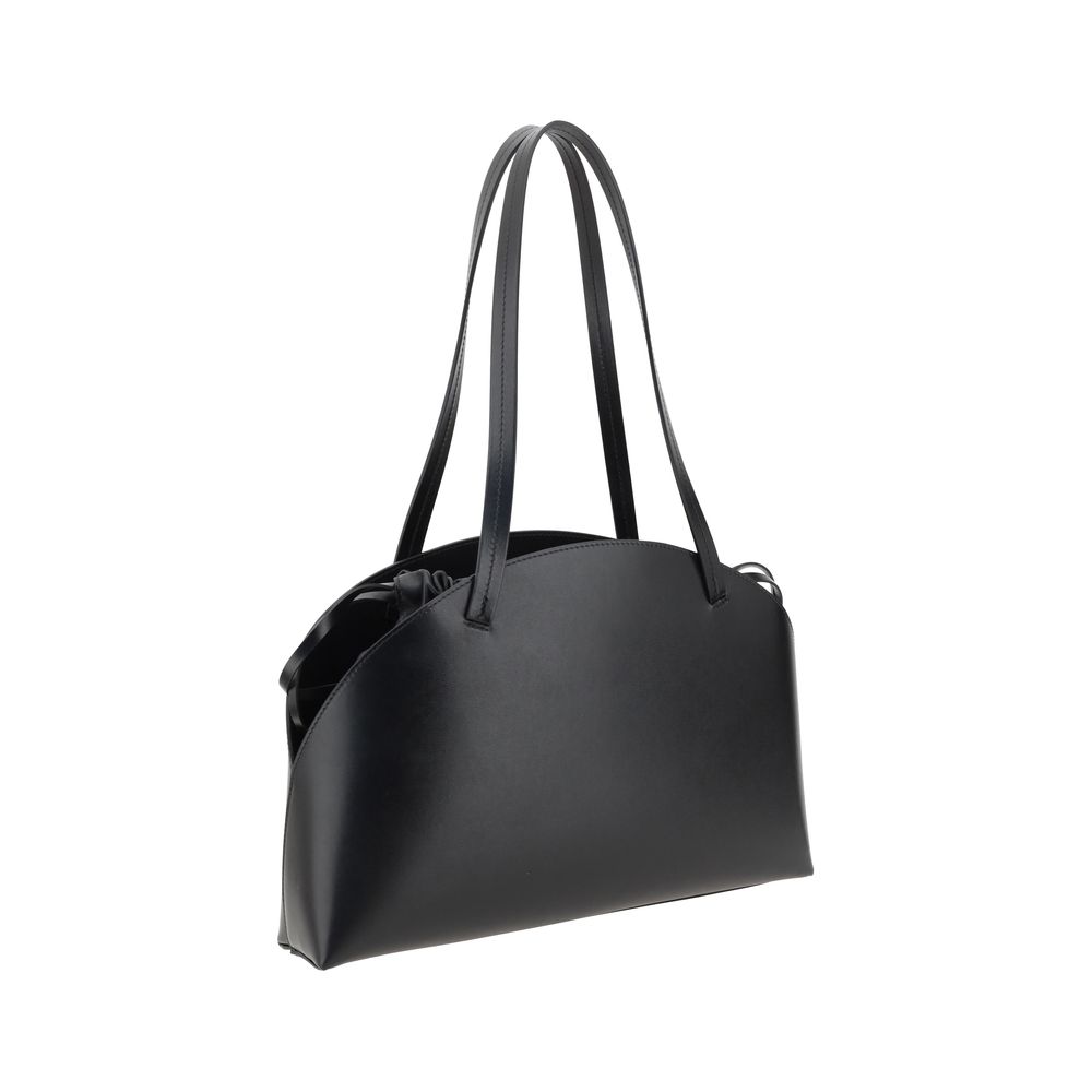 Jil Sander Curve-skuldertaske