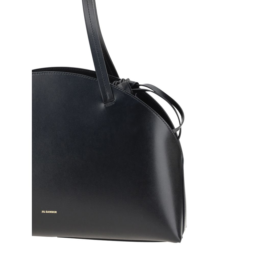 Jil Sander Curve-skuldertaske