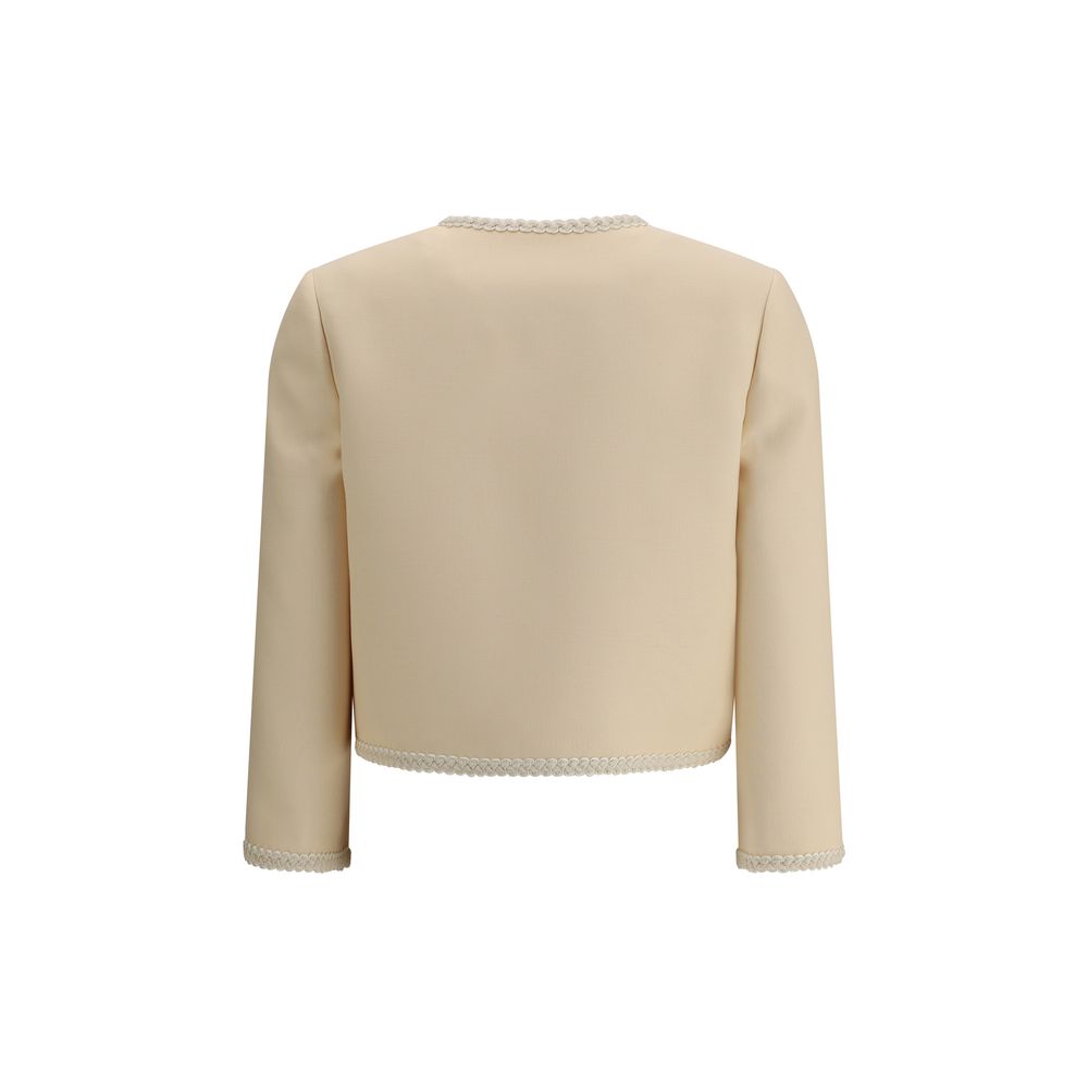 Valentino Silke Crepe Blazer