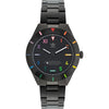Adidas Black Stainless Steel Stainless Steel Watch