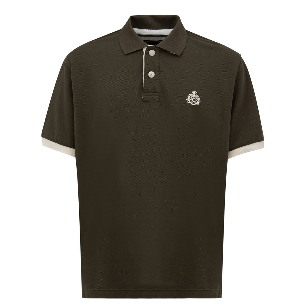Canali grøn bomuld poloshirt