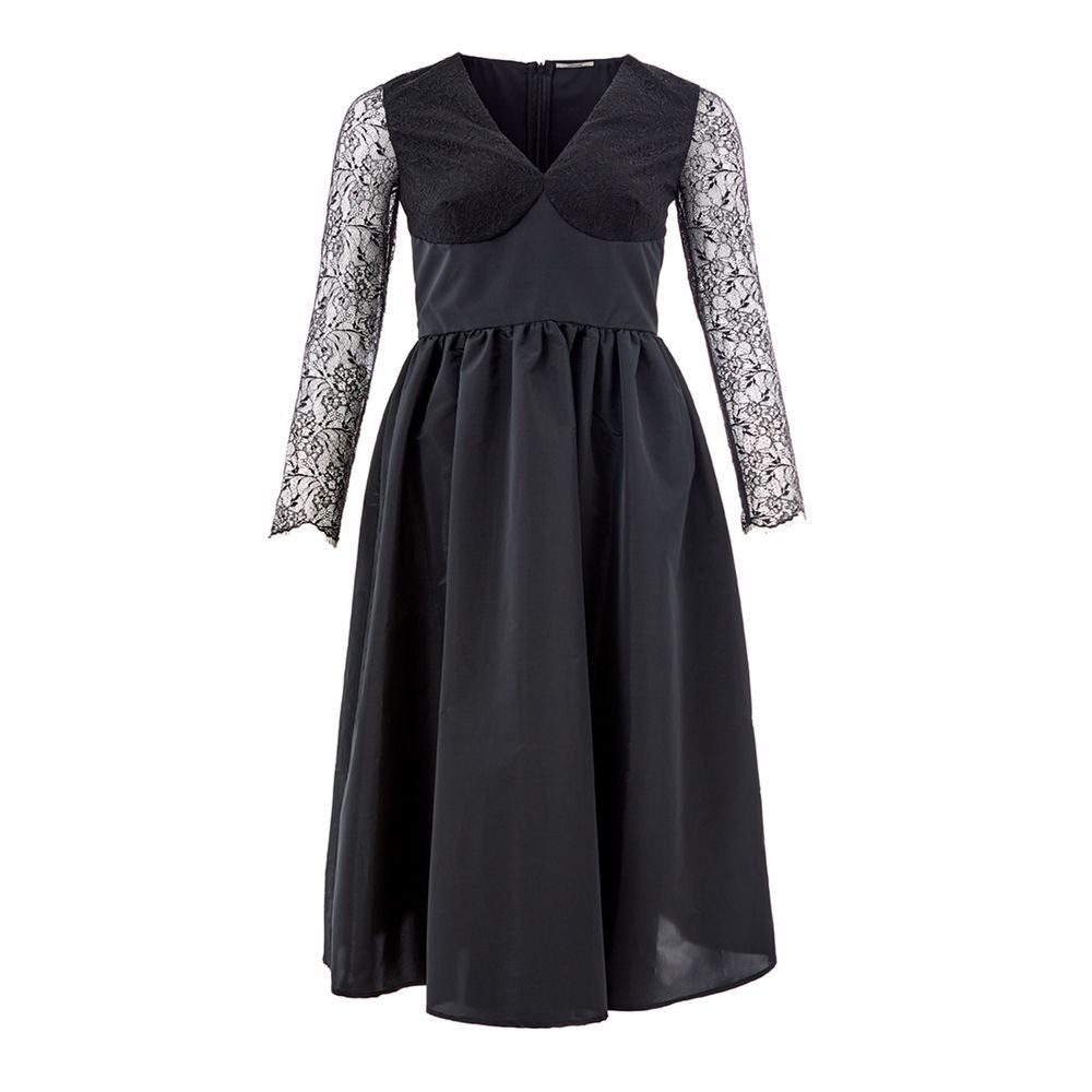 Lardini Elegant Sort Polyesterkjole