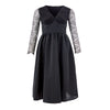 Lardini Elegant Sort Polyesterkjole