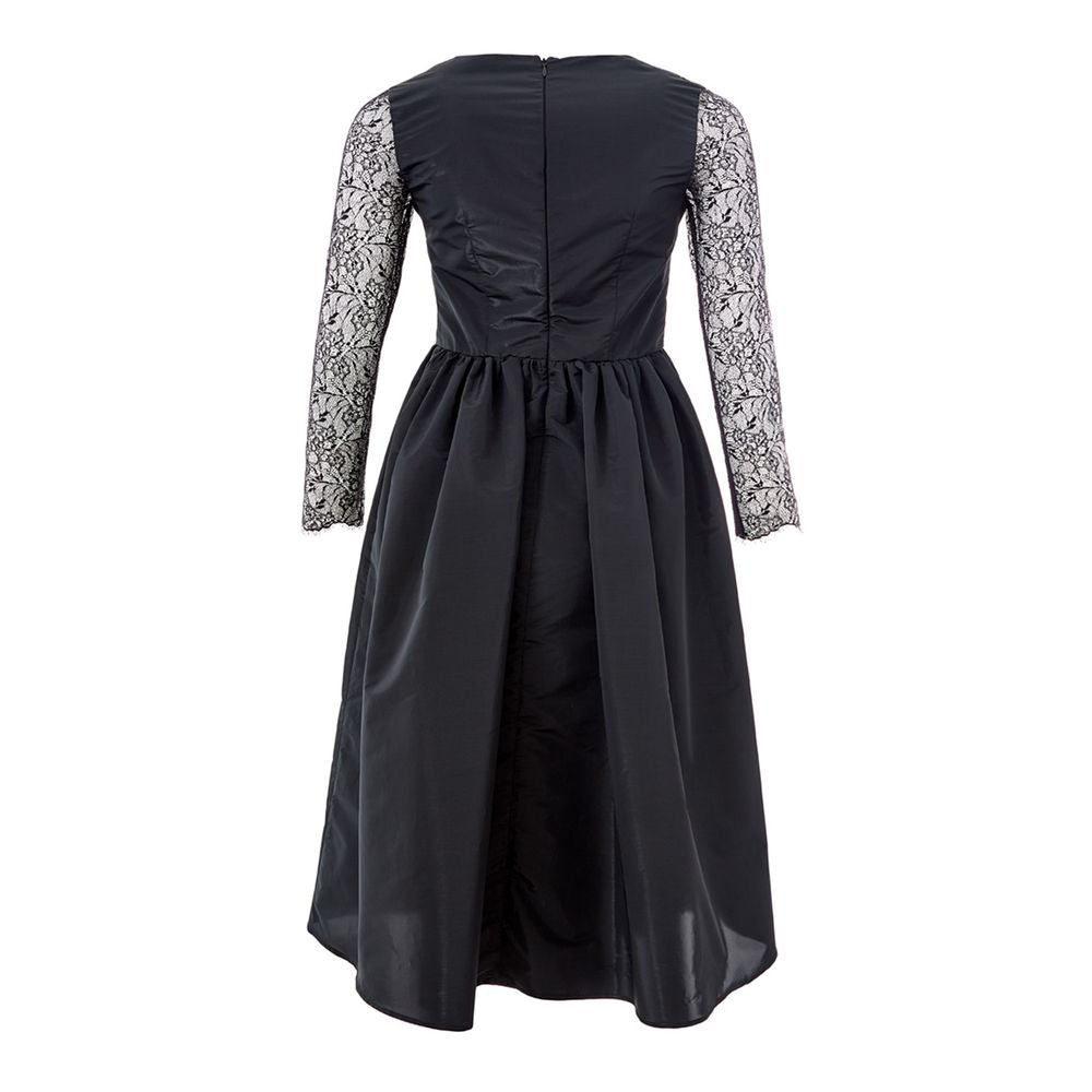 Lardini Elegant Sort Polyesterkjole