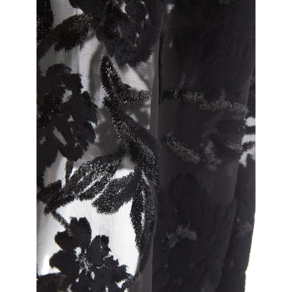 Lardini Elegant Sort Viskosekjole