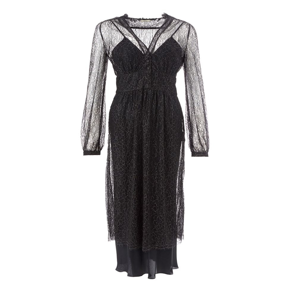 Lardini Elegant Sort Nylonkjole