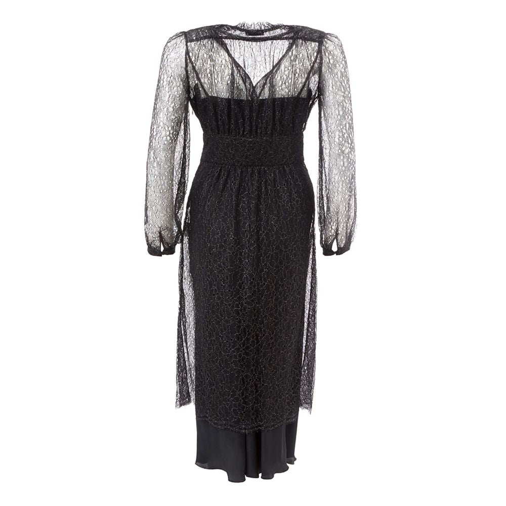 Lardini Elegant Sort Nylonkjole