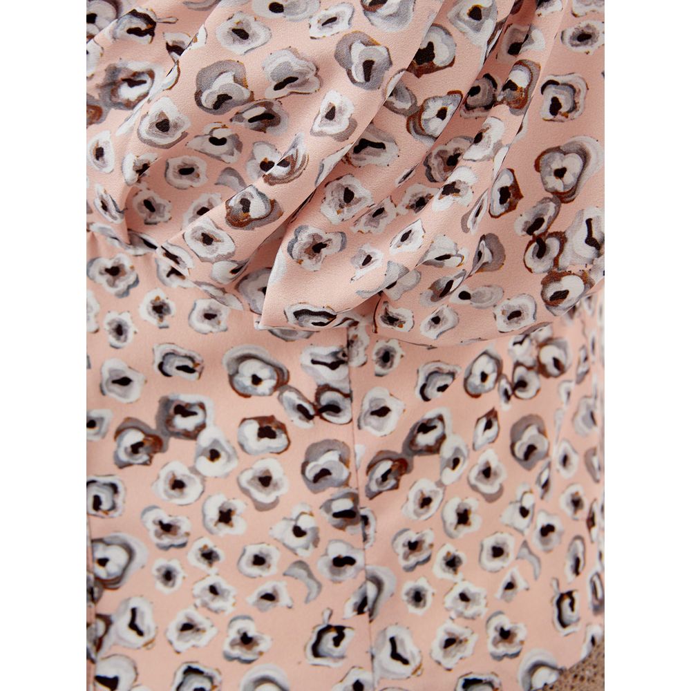 Lardini Elegant Pink Acetatkjole til Aften Elegance