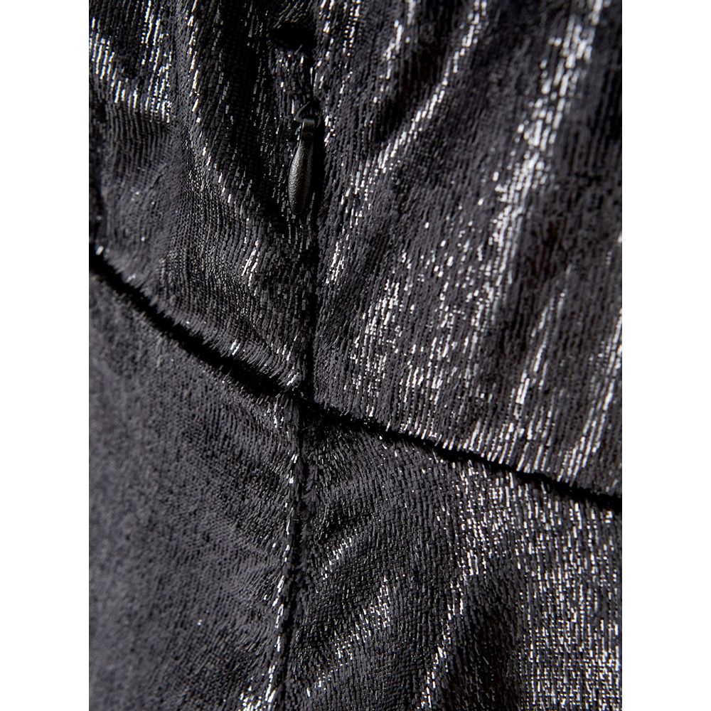 Lardini Elegant Polyester Sort Kjole