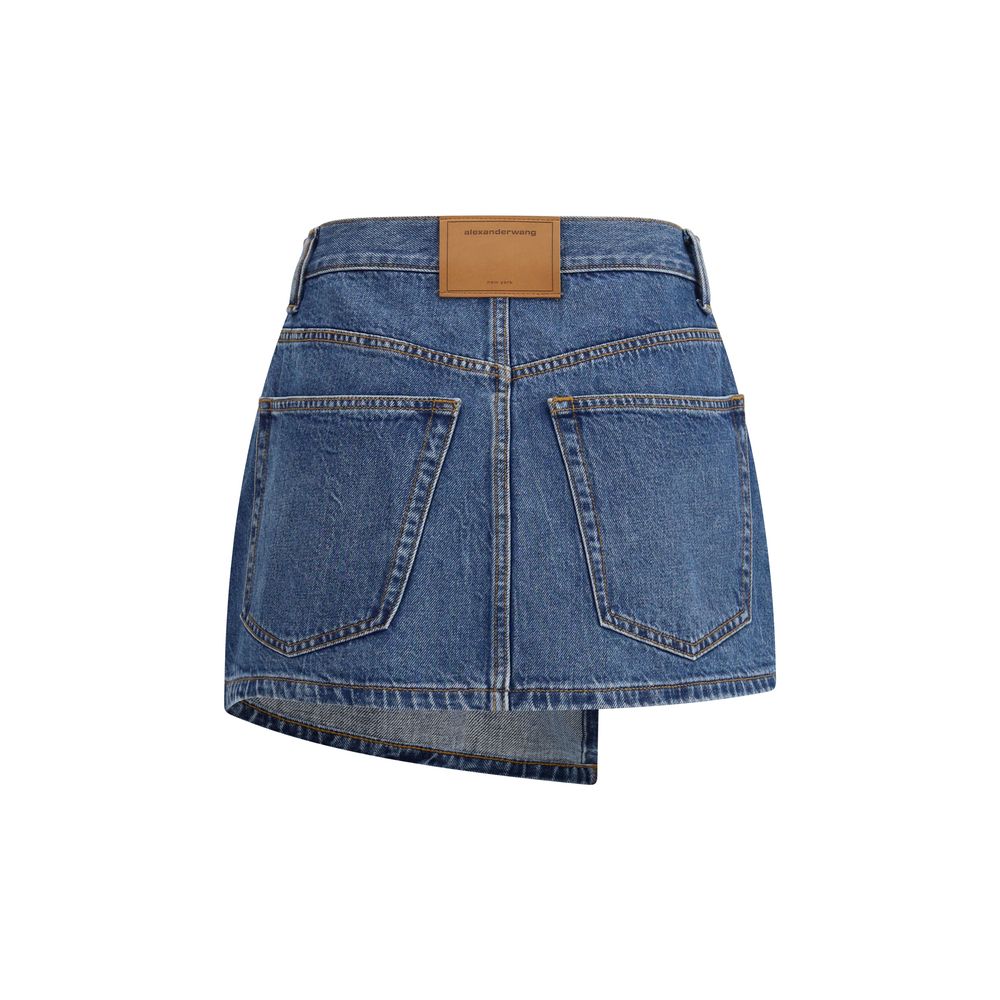 Alexander Wang Denim Miniskørt