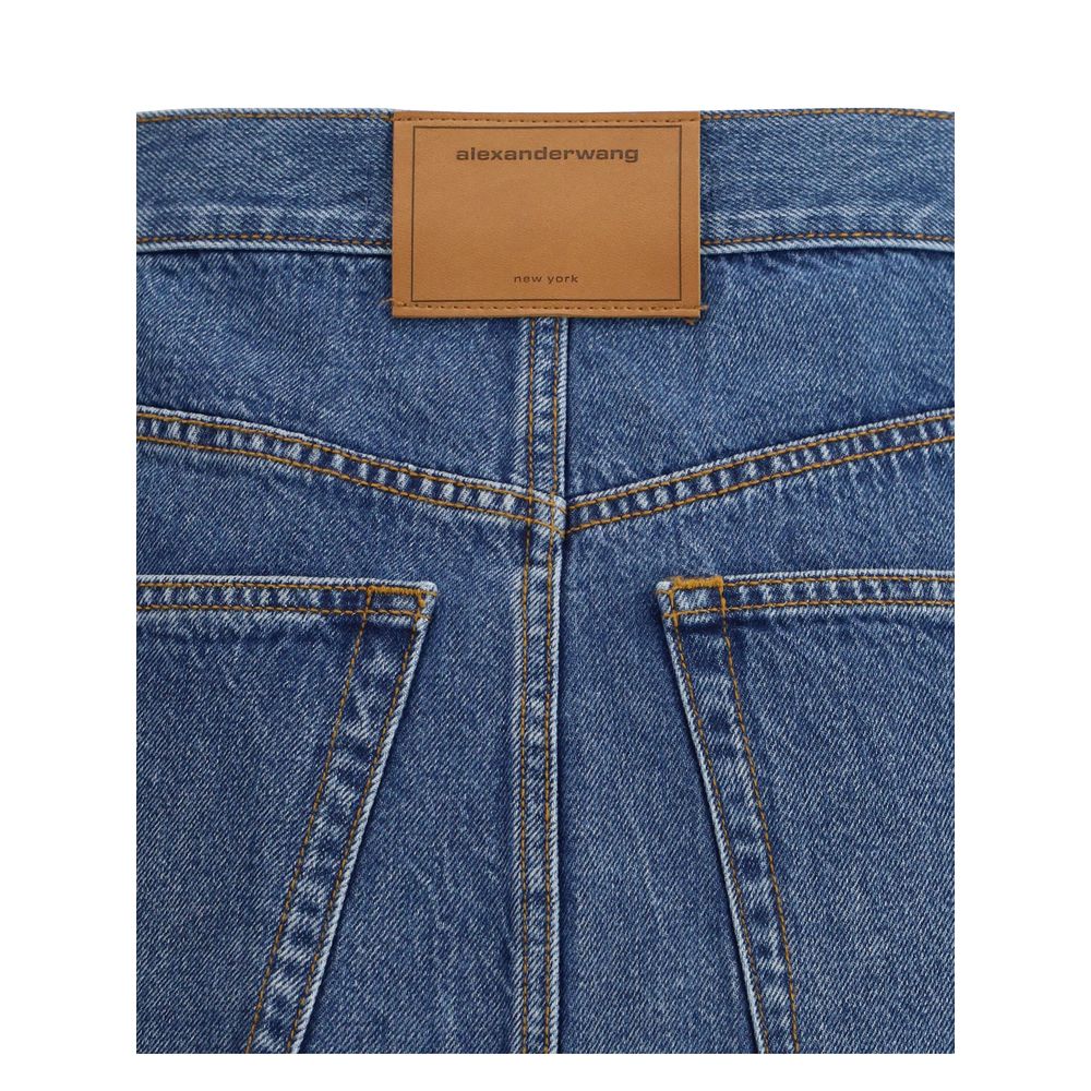 Alexander Wang Denim Miniskørt