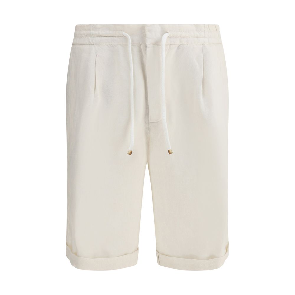 Brunello Cucinelli Hørfarvede Shorts