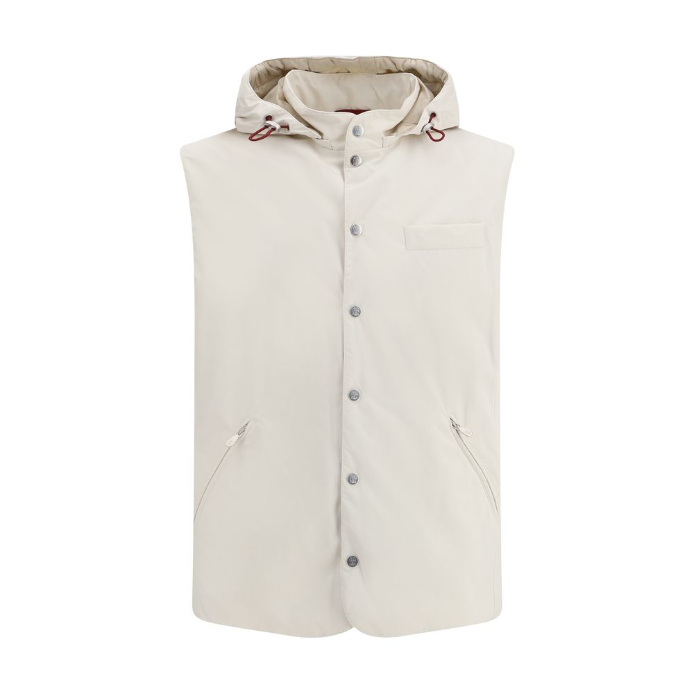 Brunello Cucinelli Vandafvisende mikrofibervest