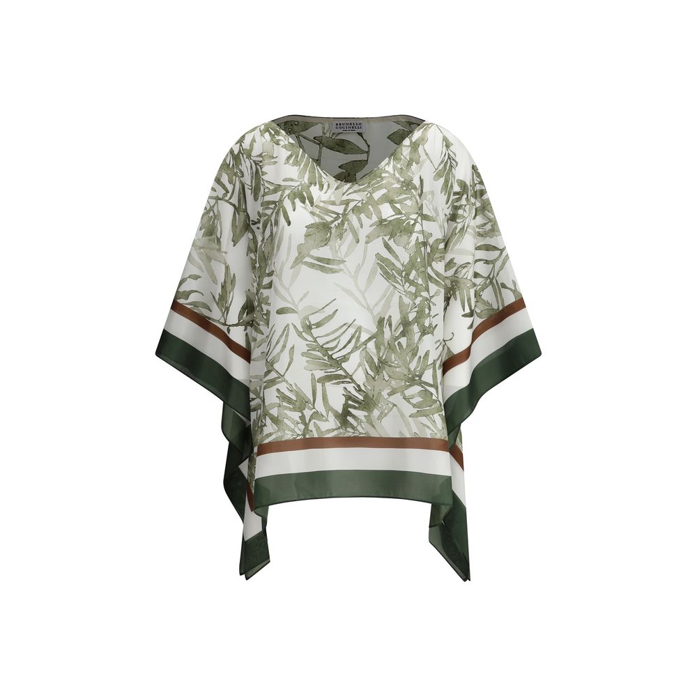 Brunello Cucinelli Silkebluse