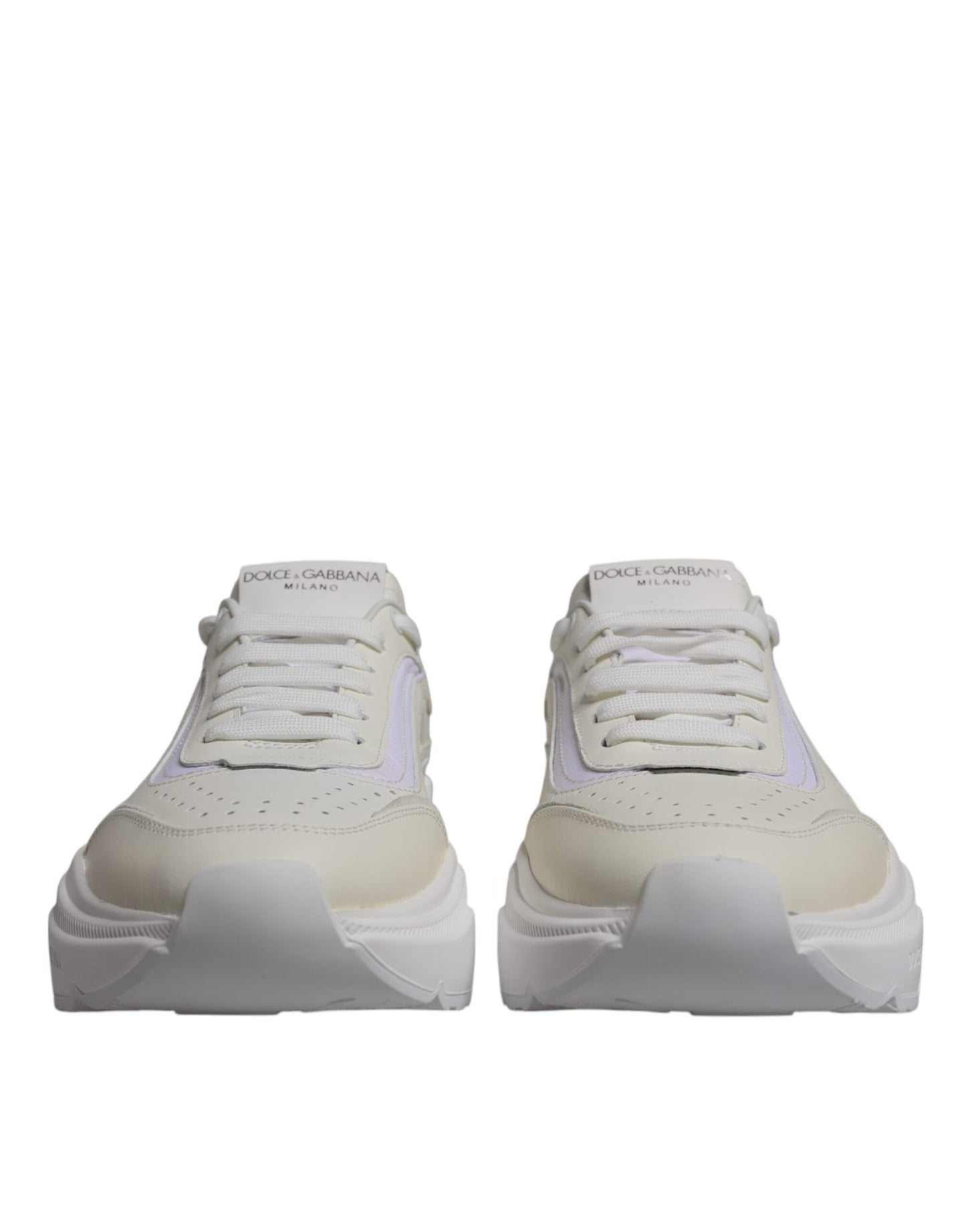 Dolce & Gabbana Hvide Daymaster Lave Sneakers Sko