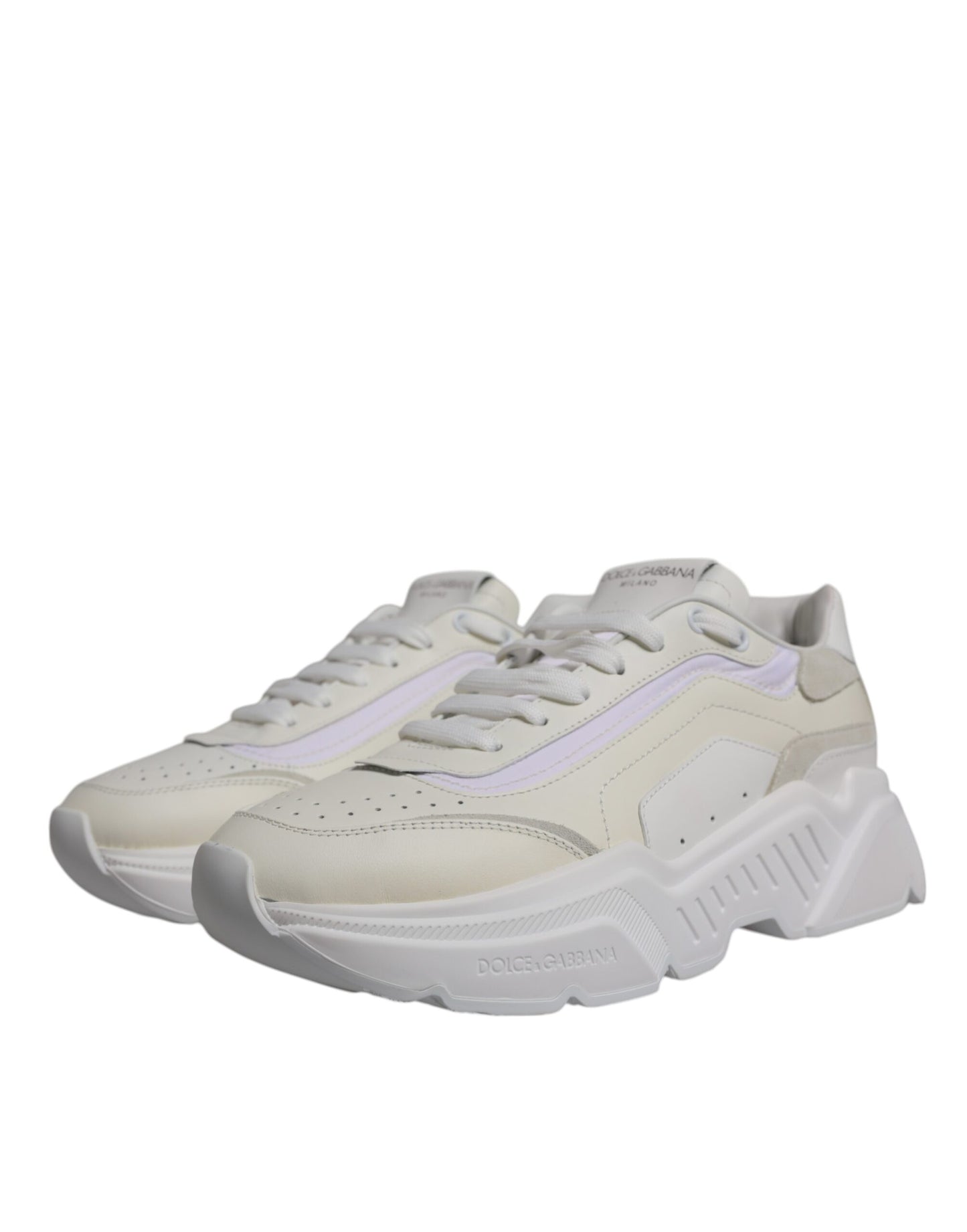 Dolce & Gabbana Hvide Daymaster Lave Sneakers Sko