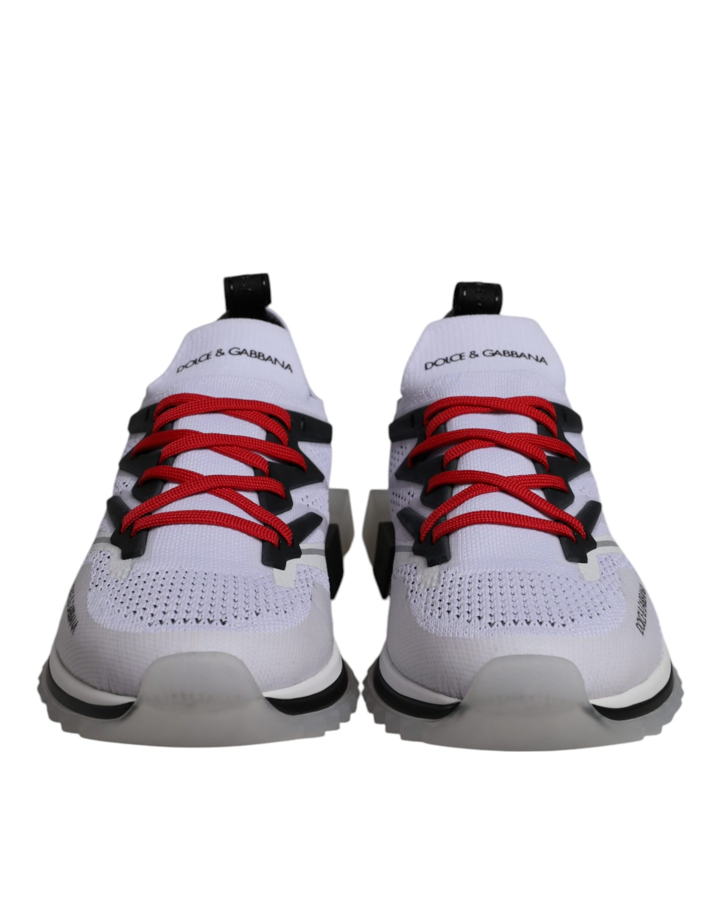 Dolce & Gabbana Hvide SORRENTO Sport Stretch Sneakers Sko