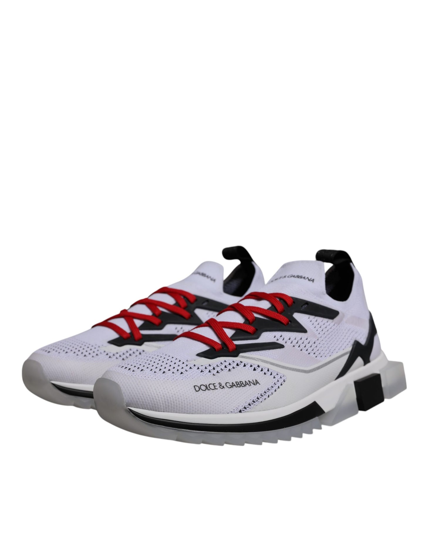 Dolce & Gabbana Hvide SORRENTO Sport Stretch Sneakers Sko