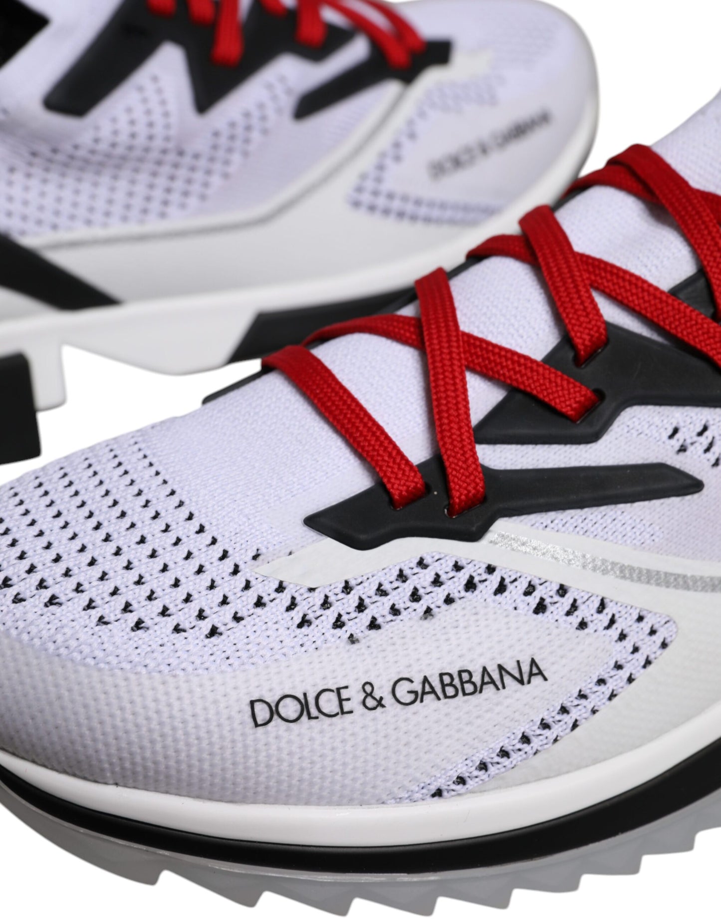 Dolce & Gabbana Hvide SORRENTO Sport Stretch Sneakers Sko
