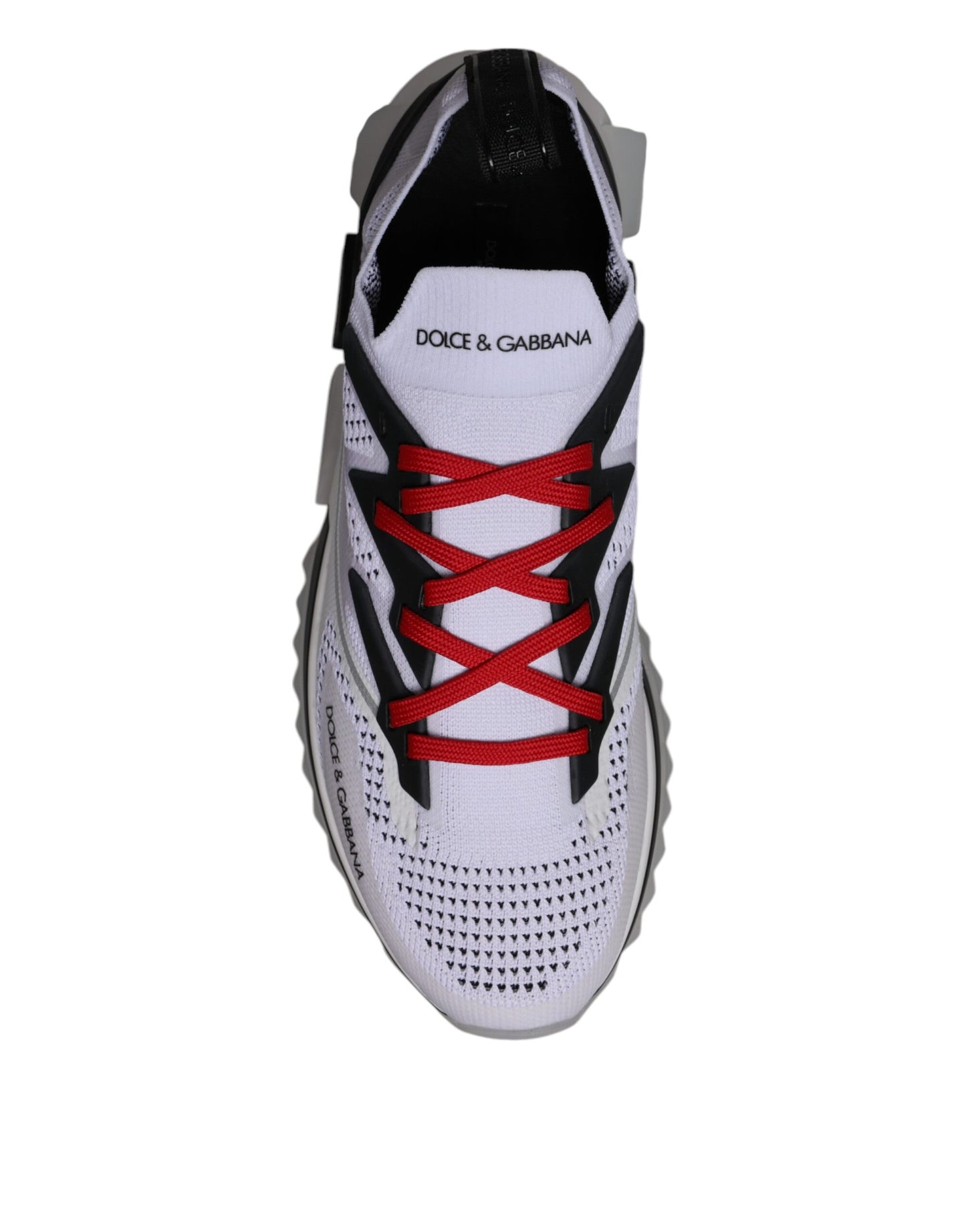Dolce & Gabbana Hvide SORRENTO Sport Stretch Sneakers Sko