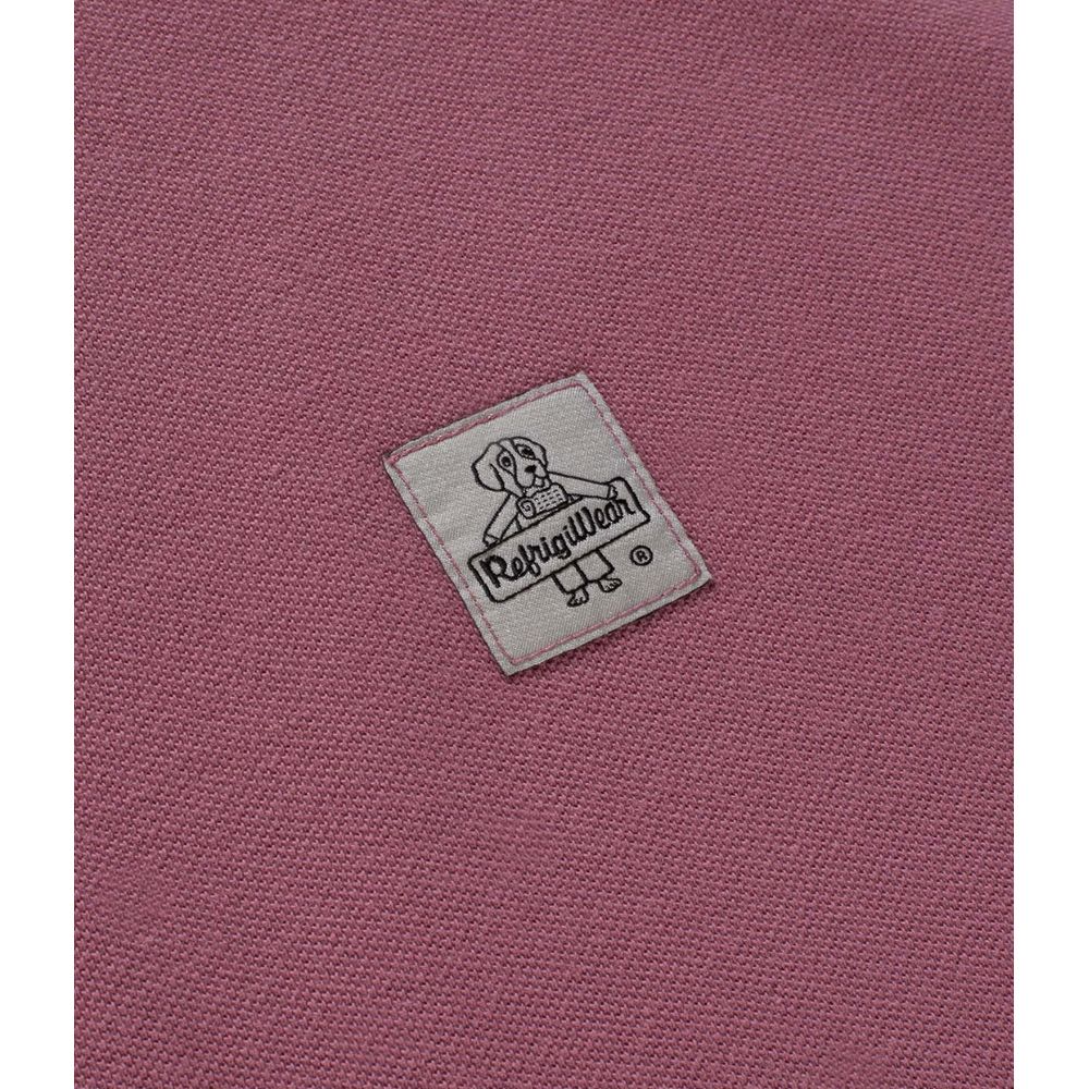 Refrigiwear Pink Cotton Polo Shirt