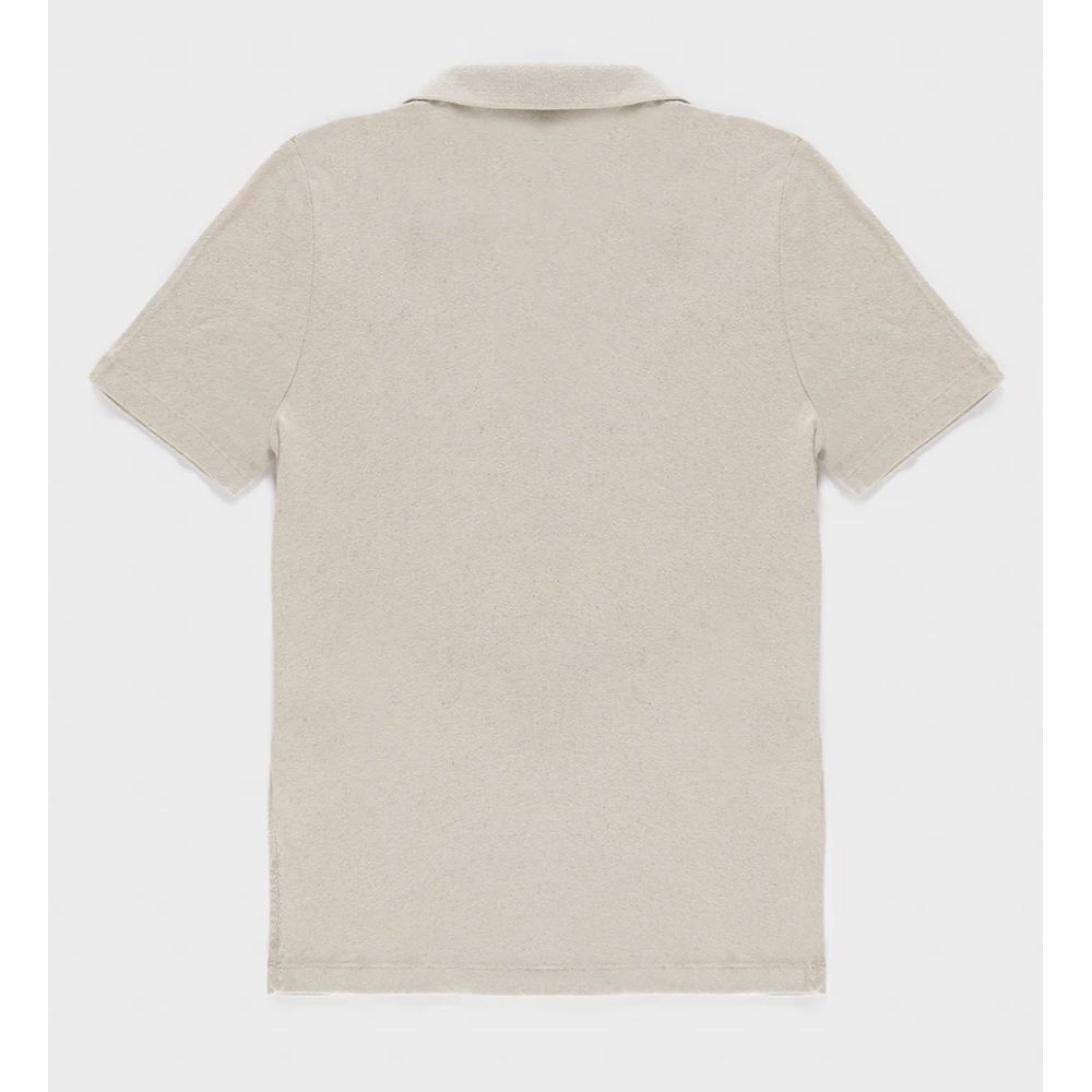 Refrigiwear White Cotton Polo Shirt